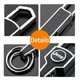 Jeep Metal Men Car Keyring Key Chain