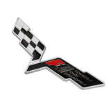 Chevrolet Corvette 60 Years Metal Car Rear Sticker Decal Trunk Emblem Badge