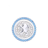 Peugeot Diamond Car Engine One-click Start Stop Button Cover Sticker
