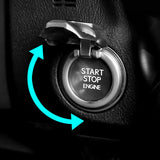 Toyota Iron Man Metal Car Engine One-click Start Stop Button Cover