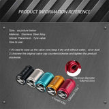 4pcs/set Nissan Z Logo Matte Car Air Valve Stem Caps Auto Tyre Valve Covers