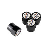 4pcs/set Ford Mustang Car Air Valve Stem Cap Auto Tyre Valve Covers
