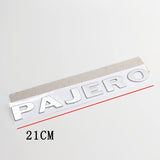 Mitsubishi PAJERO ABS Car Rear Sticker Trunk Emblem Badge Decal