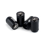 4pcs/set Ford Mustang Wolf Logo Sport Matte Car Air Valve Stem Caps Auto Tyre Valve Covers