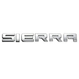 34X3CM Car Body Rear Trunk Letters Tailgate Emblem Sticker For SIERRA Savana Terrain Acadia Canyon Accessories Decoration