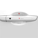 Tesla Car Door Bowl Handle Anti-collision Protective Stickers Scratches Film