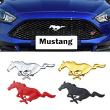 15.5x6cm Ford Mustang Logo Metal Car Rear Sticker Decal Auto Front Hood Grille Emblem Badge