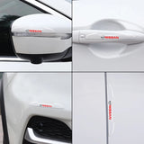 4pcs Nissan Car Door Bumper Strip Anti-collision Protection Sticker