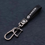 Nissan PU Leather Car Keyring Keychain