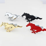 15.5x6cm Ford Mustang Logo Metal Car Rear Sticker Decal Auto Front Hood Grille Emblem Badge