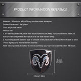 Dodge Viper Aluminum Alloy Car Rear Sticker Emblem Badge Decal