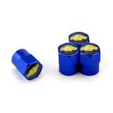4pcs/set Chevrolet Corvette Car Air Valve Stem Cap Auto Tyre Valve Covers