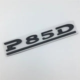 Tesla P75D P85D P90D P100D Letter Metal Car Rear Sticker Decal Emblem Badge