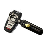 Chevrolet Carbon Fiber Car Logo Keychain Keyring
