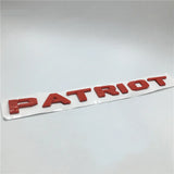 Jeep Patriot Compass Logo ABS Car Rear Sticker Decal Trunk Emblem Badge