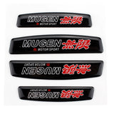 Honda Mugen Power Logo Car Door Protection Sticker Anti-Scratch Decal Bumper Strip