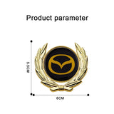 Mazda Metal Car Rear Sticker Trunk Emblem Badge Decal