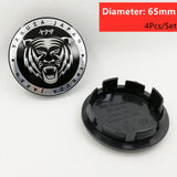 4pcs/set 65mm Skoda HRE ABS Car Wheel Hub Center Caps Covers