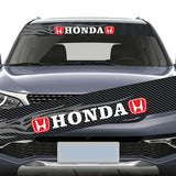 130x21cm Honda Car Front Trunk Windshield Sunshade Sticker Decal