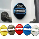 4pcs/set Honda Mugen Power Stainless Steel Car Door Lock Cover Protection