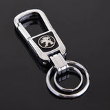 Peugeot Metal Men Car Keyring Key Chain