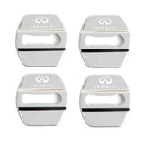 4pcs/set Infiniti Stainless Steel Car Door Lock Cover Protection