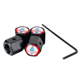 4pcs/set Ford Cobra Shelby Anti-Theft Car Air Valve Stem Cap Auto Tyre Valve Covers