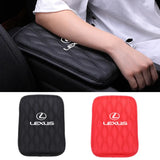 Leather Car Central Console Armrest Box Mat for Logo RX350 IS300 ES350 IS250 CT200H GS350 NX200T ES250 Protective Cushion