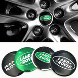4pcs/set 56mm Land Rover Range Rover Car Wheel Center Hub Sticker Decal