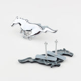 15.5x6cm Ford Mustang Logo Metal Car Rear Sticker Decal Auto Front Hood Grille Emblem Badge