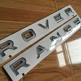Land Rover Range Rover ABS Car Front Hood Cover Sticker Decal Auto Rear Emblem Badge