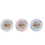 Cadillac Diamond Car Engine One-click Start Stop Button Cover Sticker