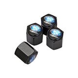 4pcs/set Subaru STI Car Air Valve Stem Cap Auto Tyre Valve Covers