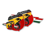 Abarth Scorpion 3D Metal Car Body Sticker Auto Rear Emblem Badge Decal