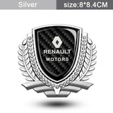 Renault Metal Diamond Car Rear Sticker Trunk Emblem Badge Decal