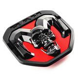 Skull ABS Trunk Emblem for Dodge 2019  RAM 1500 2500 3500 Sport Laramie Rebel Big Horn 4x4 Decal