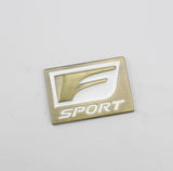 F-SPORT Car Side Rear Emblem Badge Sticker Decoration for  IS200 IS250 ES200 ES350 LX570 GS200 GS300 CT200H Accessories