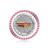 Cadillac Diamond Car Engine One-click Start Stop Button Cover Sticker