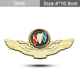 Buick Metal Wings Car Rear Sticker Auto Window Emblem Badge Decal