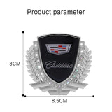 Cadillac Metal Diamond Car Rear Sticker Trunk Emblem Badge Decal