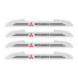 4pcs Mitsubishi Car Door Bumper Strip Anti-collision Protection Sticker