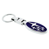 Subaru Metal Car Keychain Key Ring Holder
