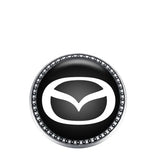 Mazda Luminous Car Engine One-click Start Stop Button Cover Sticker