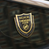 Buick Shield Carbon Fiber Car Rear Sticker Window Emblem Badge Decal