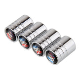 4pcs/set Buick Logo Car Air Valve Stem Caps Auto Tyre Valve Covers