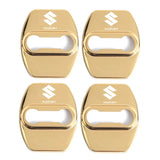 4pcs/set Suzuki Stainless Steel Car Door Lock Cover Protection