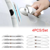 4pcs Cadillac Car Door Bumper Strip Anti-collision Protection Sticker
