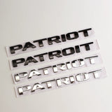 Jeep Patriot Compass Logo ABS Car Rear Sticker Decal Trunk Emblem Badge