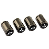 4pcs Mitsubishi Ralliart Logo Car Tire Valve Caps