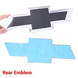 29.5x8.7cm Chevrolet Silverado Car Front Hood Emblem Badge Auto Rear Sticker Decal